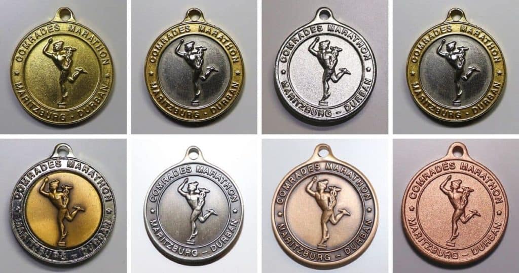 Comrades Marathon Medals